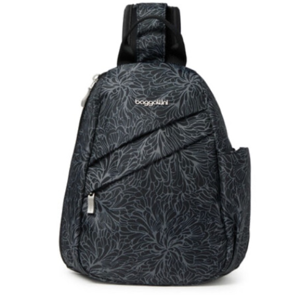 Baggallini Gray Patterned Backpack - image 3